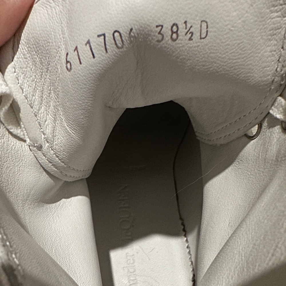 Alexander McQueen Tread Slick High-Top Sneaker Size 38.5 - Picture 11 of 12